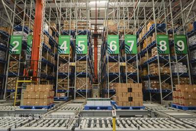 能達倉儲 重型立體倉庫貨架解決方案，15米庫房立庫高位貨架實現數萬貨位密集存儲
